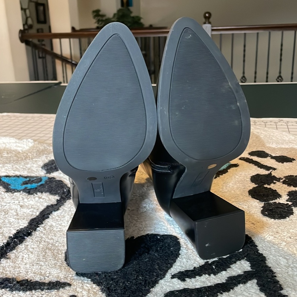 Worthington plaza block heel booties Memory Foam, size 8.5 - Picture 6 of 8